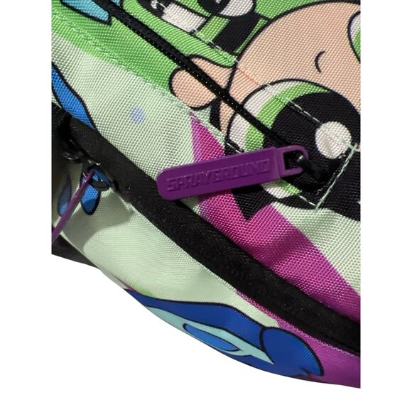 SPRAYGROUND POWERPUFF GIRLS MONSTER SHARK BACKPACK BOOK BAG RARE main image 10